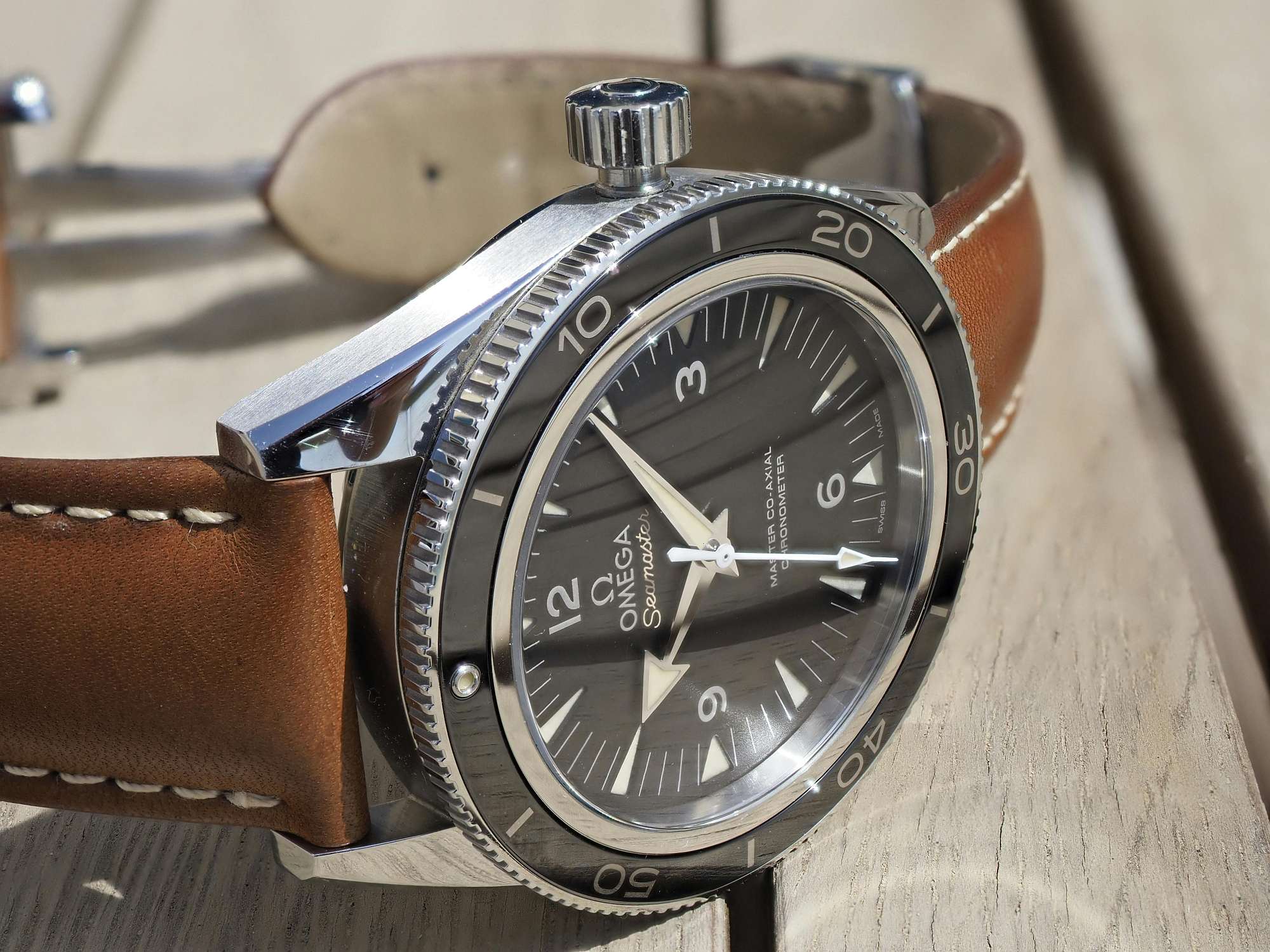 A watch being carefully appraised